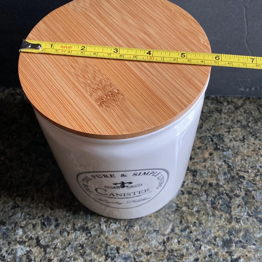 Pier 1 Imports Ceramic Canister NWT